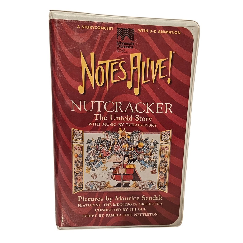 NotesAlive! Nutcracker The Untold Story VHS Maurice Sendak Minnesota Orchestra